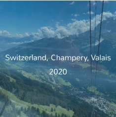 Switzerland, Champery, Valais 2020