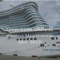 Cruise Costa Smeralda, Western Mediteranean (Oct. 2022)