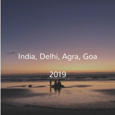 India, Delhi, Agra, Goa  2019